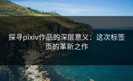 探寻pixiv作品的深层意义：这次标签页的革新之作