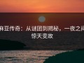 麻豆传奇：从谜团到揭秘，一夜之间惊天变故