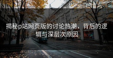 揭秘p站网页版的讨论热潮，背后的逻辑与深层次原因
